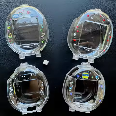 Suitable For Tamagotchi Connection V3 Transparent Clear Hard Protective Case And Dustproof Storage B