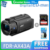 Sony | Sony Genuine Fdr-Ax43A / Sandisk (4K) 128Gb + Cleaning Tools /Ed