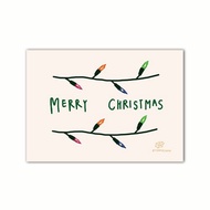 聖誕明信片 // 聖誕燈 //