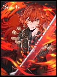 Diamond Painting Genshin Impact Diluc Mosaic Embroidery Hot Game Characters Anime Cross Stitch Kit C