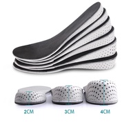 1 pair of hard breathable memory foam heel lift insert insole insole elevator insole booster insole 