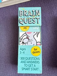 Brain Quest - Age 3-4 Cards