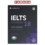 Sách - Sách Cambridge IELTS 18 Academic, General Training - With Answer + Audio (Kèm Audio)