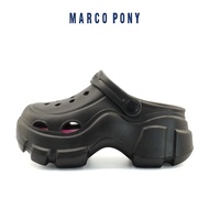Marco Pony รองเท้าแตะ รองเท้าแตะลำลองเด็ก ส้นหนา 4.5 ซม คลายเมื่อยเท้า รองเท้าแตะส้นตึกรัดส้น ในร่มและกลางแจ้ง MH9021B Size 24 - 35