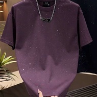 New Men's Gypsy Half Sleeve T-Shirt Kru Loose Neck Short Sleeve Top