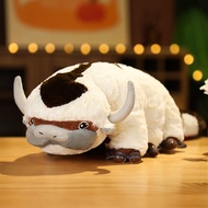 Kawaii Anime Plushie Appa Bull Cow Animals Plush Dolls Toys for Children Christmas Gift Plush Avatar
