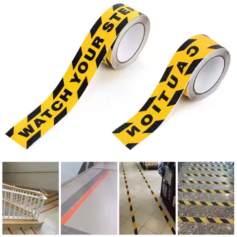 Non-slip Barrier Marking Floor Tape Identification Tape Danger Caution Hazard Warning Tape