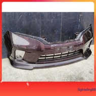 JDM Nissan Serena C26 Highway Star Front Bumper With Fog Lamps Lights Brown Colour