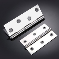 MERCUR 1Pcs 1/1.5/2/2.5/3 Inch Door Hinges Window Accessories 201 Stainless Steel Cross Hinge Mini Folding Furniture Hardware Window Door Cabinet Cupboard