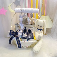 Twinklecharms Newborn Baby Basket Hamper / Gift for baby / Newborn Gift / elegant basket hamper / ha