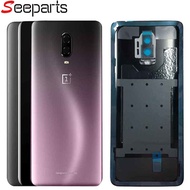 Battery Cover For Oneplus 6 Back Glass Rear Housing Cover Replacement Back Door Battery Case for One