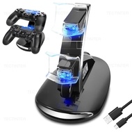 For PS4 Controller Dual Charger Stand Holder Dock Station Cradle for Sony Playstation 4 / PS4 Pro /P