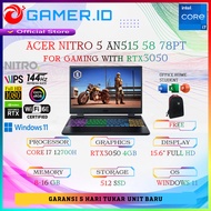 Acer Nitro 5 AN515 I7 12700H 8-16GB 512SSD RTX3050 4GB W11 FHD