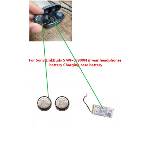 Replace headphone accessories For Sony LinkBuds S WF-LS900N in-ear headphones battery shell