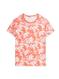 AIIZ (เอ ทู แซด) - เสื้อยืดผู้หญิงลายพิมพ์ฮาวายรีสอร์ท Womens Hawaii T-Shirts