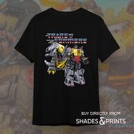 Grimlock Dinobot Transformers Autobot Retro 80s Cartoons Anime Customized Unisex Shirt Streetwear