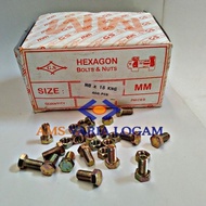 M8x15 Bolts M8 Bolt and Nut/ 12 Key Bolt/
