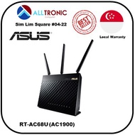 Asus RT- AC68U Dual Band Gigabit Router AC1900
