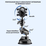 UNIVERSAL Holder 360 CH 410 Car Phone Holder Aluminum Adhere Adjustable Securely Black