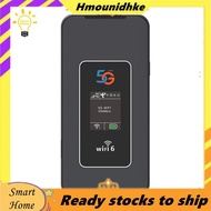 5G Pocket WiFi Router 8000mAh Wi-Fi 6 5G Dual Band Mobile Hotspot 1800Mbps Color Sreen 5G/4G LTE Por