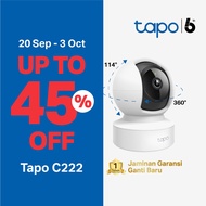 TP-LINK TAPO C222 PAN/TILT AI HOME SECURITY Wi-Fi CAMERA