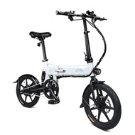 FIIDO D2 16 Inch Folding Power Assist Electric Bicycle Moped E-Bike 250W Brushless Motor 36V 7.8AH