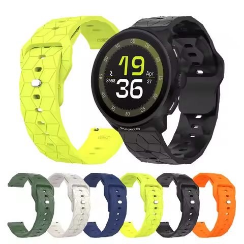 Silicone Watch Band For Suunto RACE 2 S Strap For Suunto 5 9 Peak Pro/Vertical/Run/OCEAN 22mm Sport 