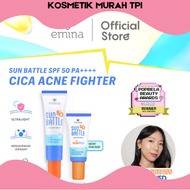 KOSMETIKMURAHTPI Emina Sun Battle SPF 50 Cica Acne Fighter Sunscreen SUNBATTLE CICA ACNETREATMENT AC