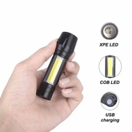 Senter Swat Mini Zoom Senter Police LED COB 3 Mode 88000 WATT Terang Murah