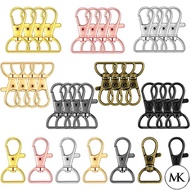 MK 5/35pcs rotary buckle lanyard hook key buckle clasp lobster claw buckle metal hook buckle belt D 