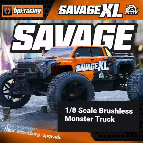 HPI Racing 1/8 Savage XL Flux V2 GTXL-6 6S Brushless High Speed Electric Monster Truck 160103 Off Ro