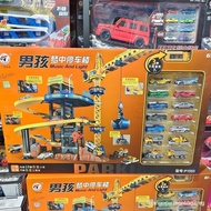 Guangwei Enlightenment Children3to6Train Station Train Assembly Track Garage Building Train Station 