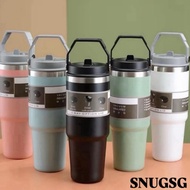 CHIEFSG STAINLESS STEEL 304 STRAW 890 ML HANDLE VACUUM FLASK BOTTLE