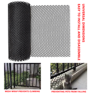 [7 Days Money Back Guarantee] Plastic Chicken Wire Mesh Poultry Fence Hexagonal Fencing Floral Netti