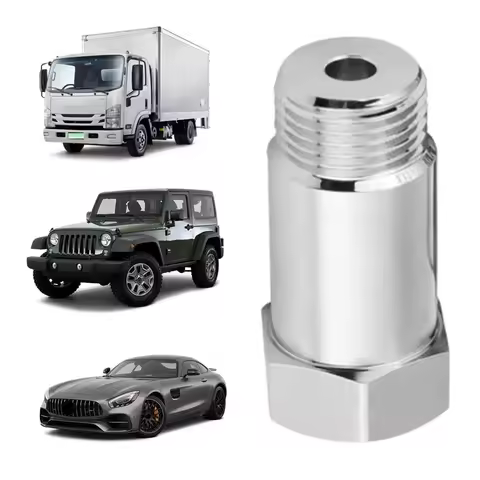 O2 Sensor Spacer Stainless Steel O2 Sensor Connector Auto Oxygen Sensor Oxygen Sensor Connector Oxyg