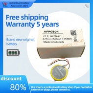 Original AFPG804 battery 3V lithium battery (with lead) CR2025 Panasonic PLC special RTC lithium bat