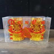 Crystal Butter Wax Spring Festival Candles Worship Buddha Worship God Bucket Candles 1 Day 3 Days 5 