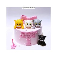 cake cat/cat cake/kue ulang tahun kucing/kue ultah kucing/kucing/cat