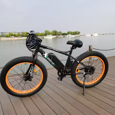 Fat Tire Electric Bike 26inch Pedal Assist Electric Sports Bike Snow Mountain Cheap Electric Bike