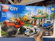 LEGO 樂高 CITY 60245 警察巨輪卡車搶案