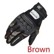 FTU TOP★Komine Gk-215ฤดูร้อน3Dตาข่ายถุงมือกันลื่นMotocrossถุงมือมอเตอร์ไซด์ 1130
