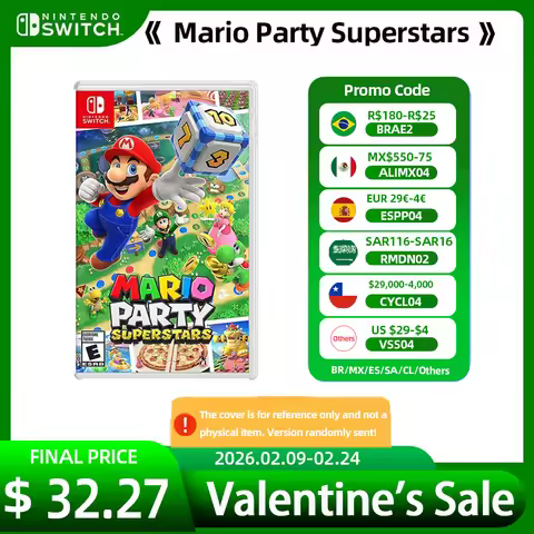 Mario Party Superstars - Nintendo Switch Game Deals 100% Official Original Physical Game Card Party 