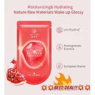 💥HOT DEAL💥[100% ORIGINAL] UNIFON Brightening Pomegranate Moisturizing Facial Mask🍓