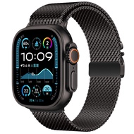 ZUZG Milanese Loop For Apple Watch Ultra 2 Band 49mm 46mm 45mm 44mm 42mm Men WomenParachute-style Bu