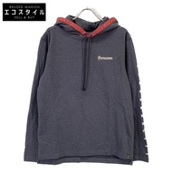 二手 Patagonia 灰色 39693FA24 輕量 Water People Wild Rides 連帽衫，寬鬆 S 碼