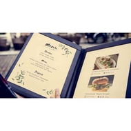 Menu Book*