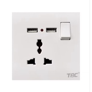 TBC 13A Universal Switch Socket With USB