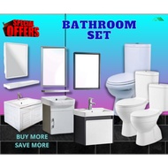 (COMBO SET) SORENTO / CABANA BASIN CABINET + CBFAL66500 / CBG3600WTR / CWCX605 /  INNO WC1009 / WC1048 /  SWBC-A6403