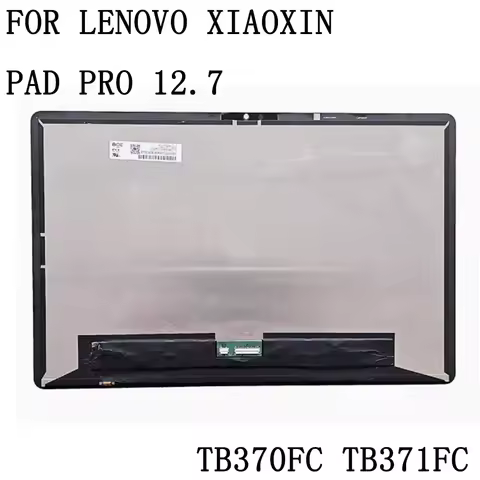New LCD For Lenovo Xiaoxin Pad PRO 12.7 TB370FU TB370 TB370FC Tb371fc LCD Display Touch Screen Digit