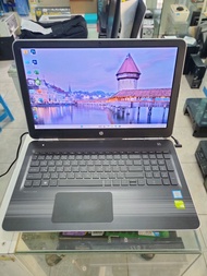 โน๊ตบุ๊คมือสองยี่ห้อ HP Pavilion 3168NGW  / ซีพียู i7 Gen 7  / แรม 8 GB /จอกว้าง 15.6” นิ้ว /การ์ดจอ